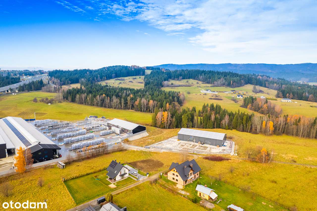 Działka z pozwoleniem w Rabce-Zdrój – media na miejscu, dwa wjazdy-18