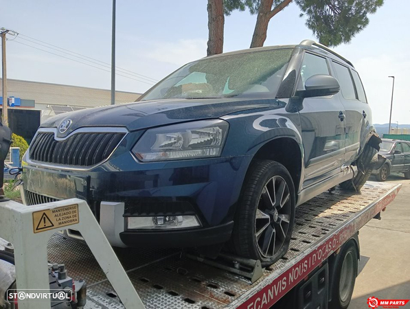 FECHADURA PORTA FRENTE DIREITA SKODA YETI 5L 2016 - 1