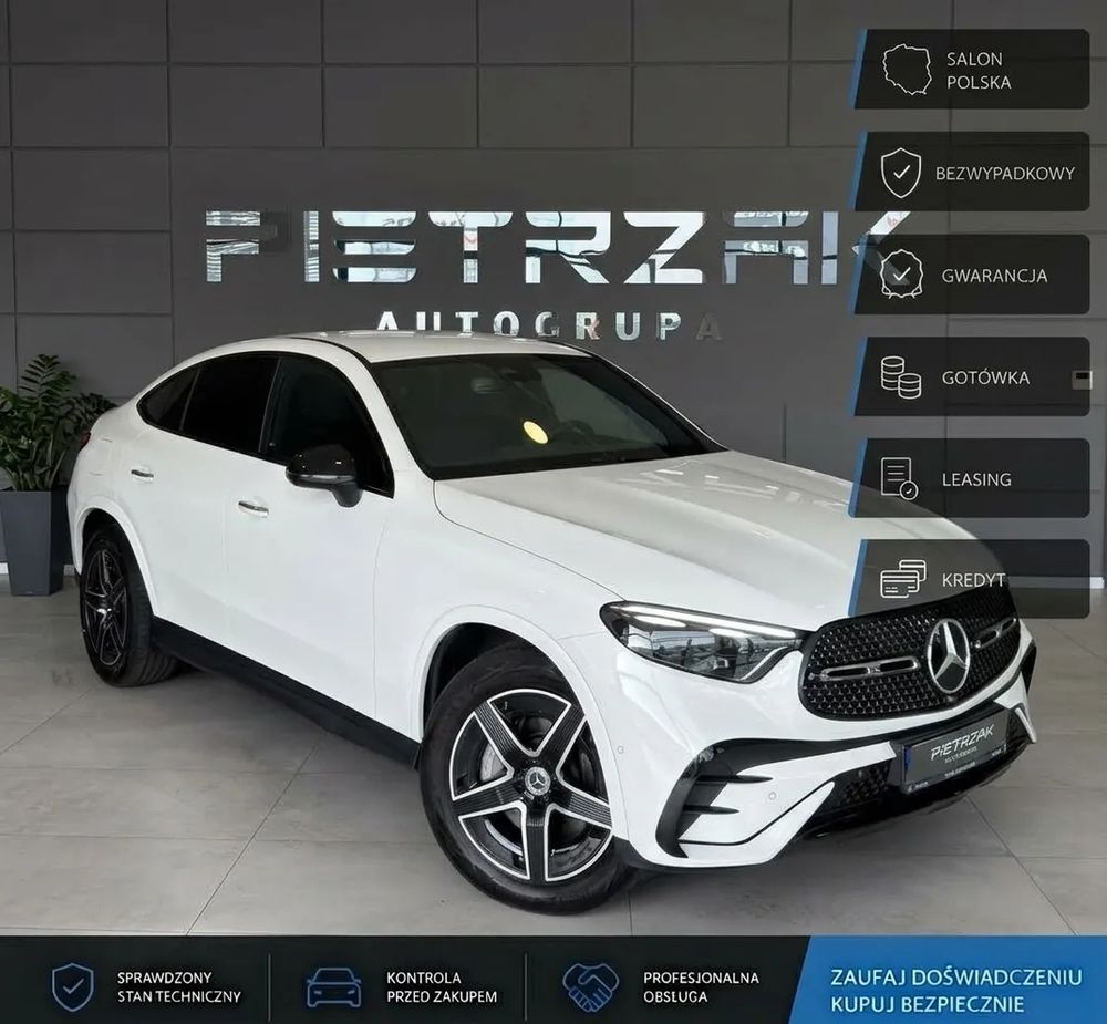 Mercedes-benz Glc AMG PREMIUM Salon Polska FV23% Gotówka Leasng