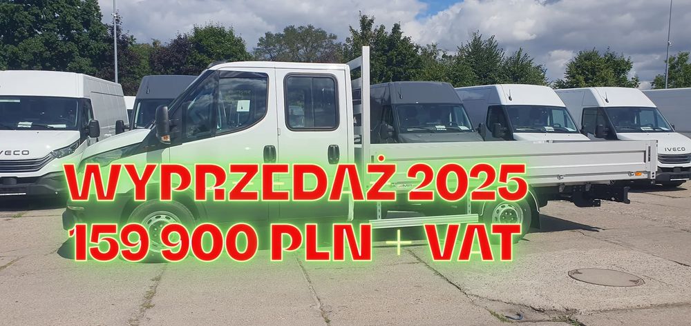Iveco 35S18HD DOKA 7 OSÓB OKAZJA hak gratis - TANIO !! WYPRZEDAŻ NOWY model Iveco 35S18HD 3 LITRY 176KM -wersja wzmocniona
