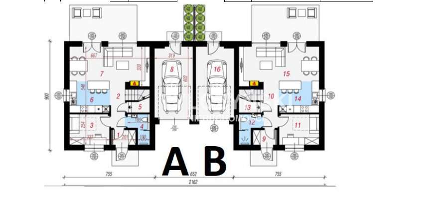Nowoczesny dom – z garażem i ogrodem-5