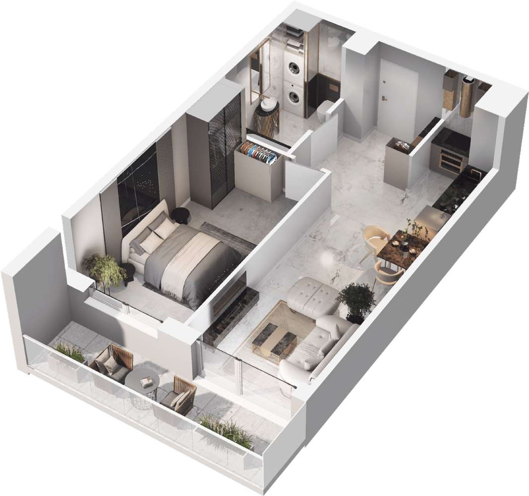 Langiewicza 37 | mieszkanie 2-pok. | 09_K1_05 - Pełny obrazek: 3/11