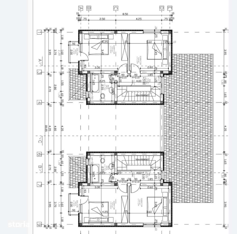 Duplex P+E in Mosnita  in cartier Europa-1