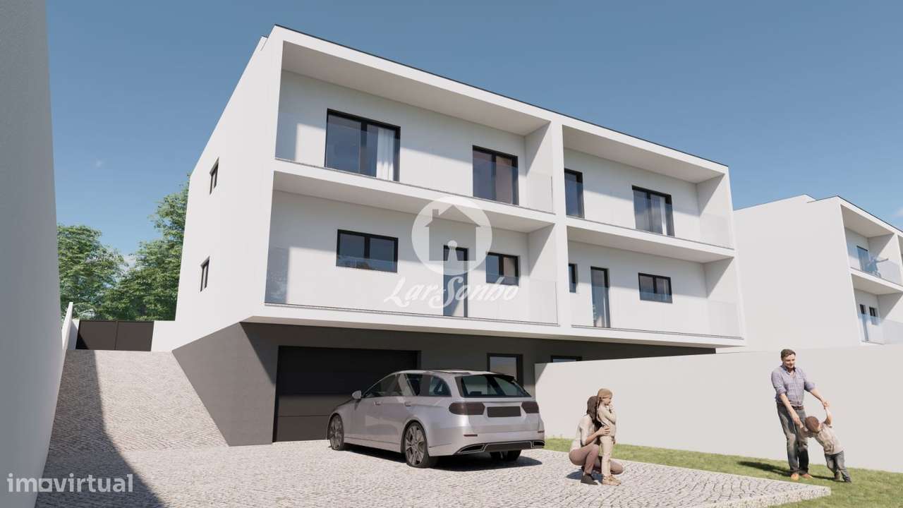 Moradias T3 NOVAS com G.F. p/ 2 carros em Ribeirão - Grande imagem: 2/15