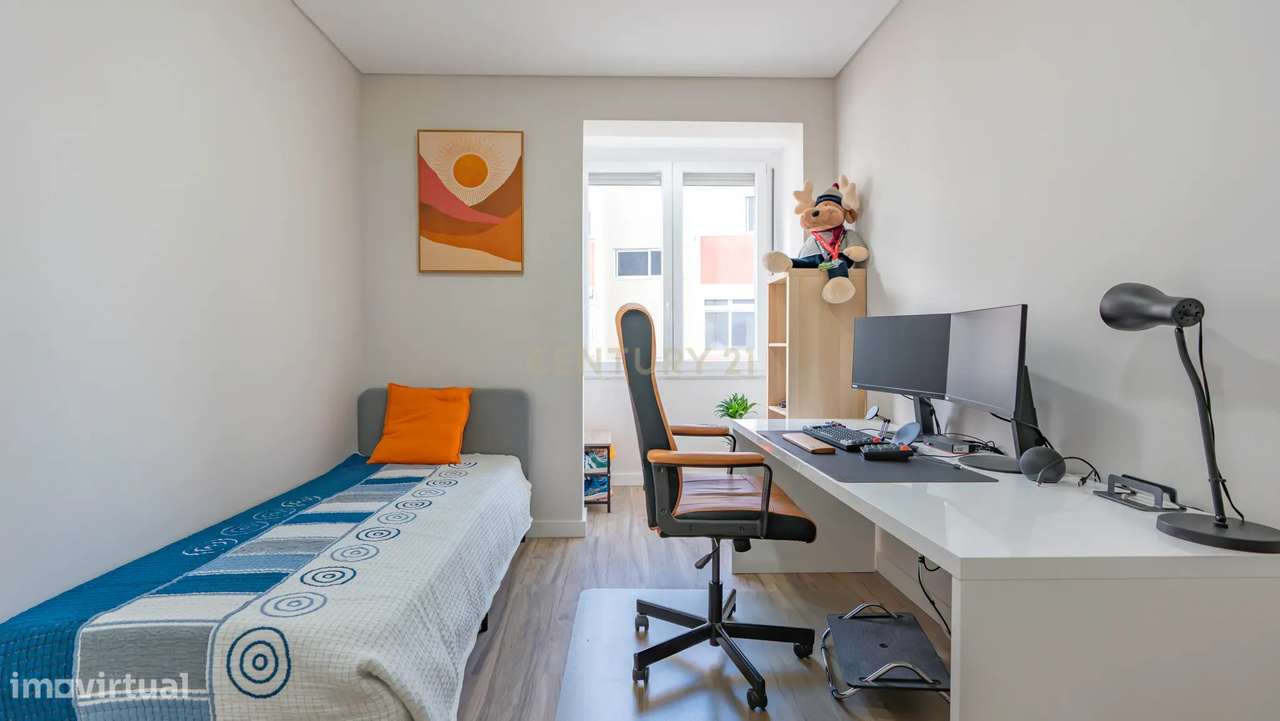 Apartamento Renovado em Vila Franca de Xira com Vista para o Rio - Grande imagem: 4/37