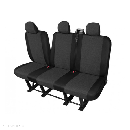 Huse scaun bancheta auto cu 3 locuri Ares DV3 Split Trafic pentru Renault Trafic 2, Opel Vivaro, Nissan Primastar - 1