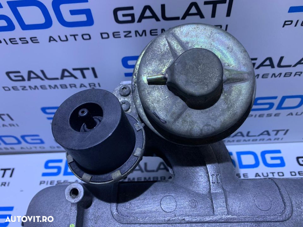 Galerie Admisie cu Supapa / Valva EGR si Clapeta Ford Focus 1 1.8TDCI 1998 - 2004 Cod: 1M5Q-9424-AB - 4