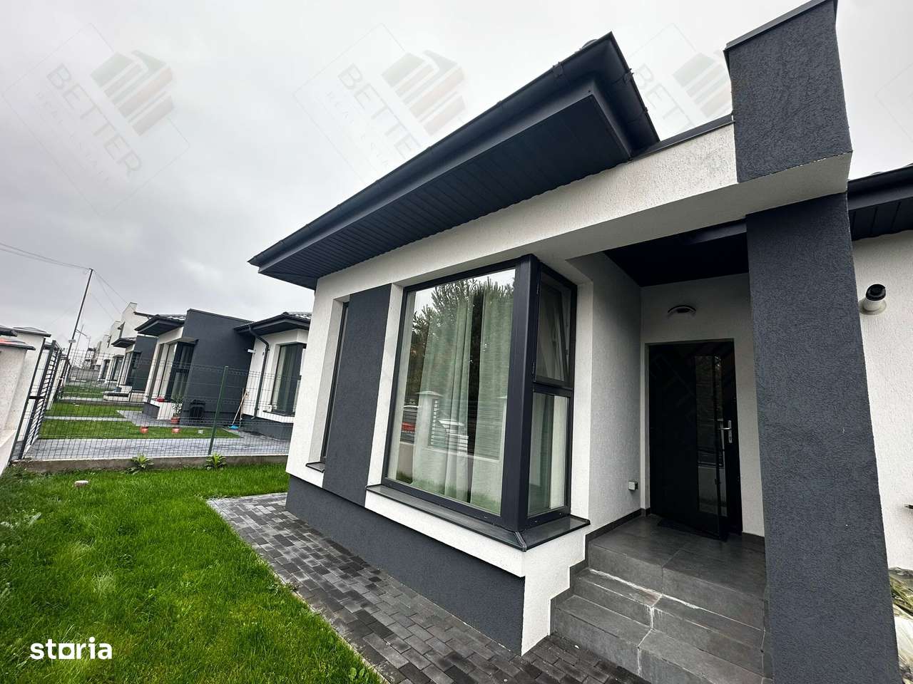 Casă modernă pe parter – 105 mp | Teren 300 mp | Gata de locuit | - Imagine principală: 2/20