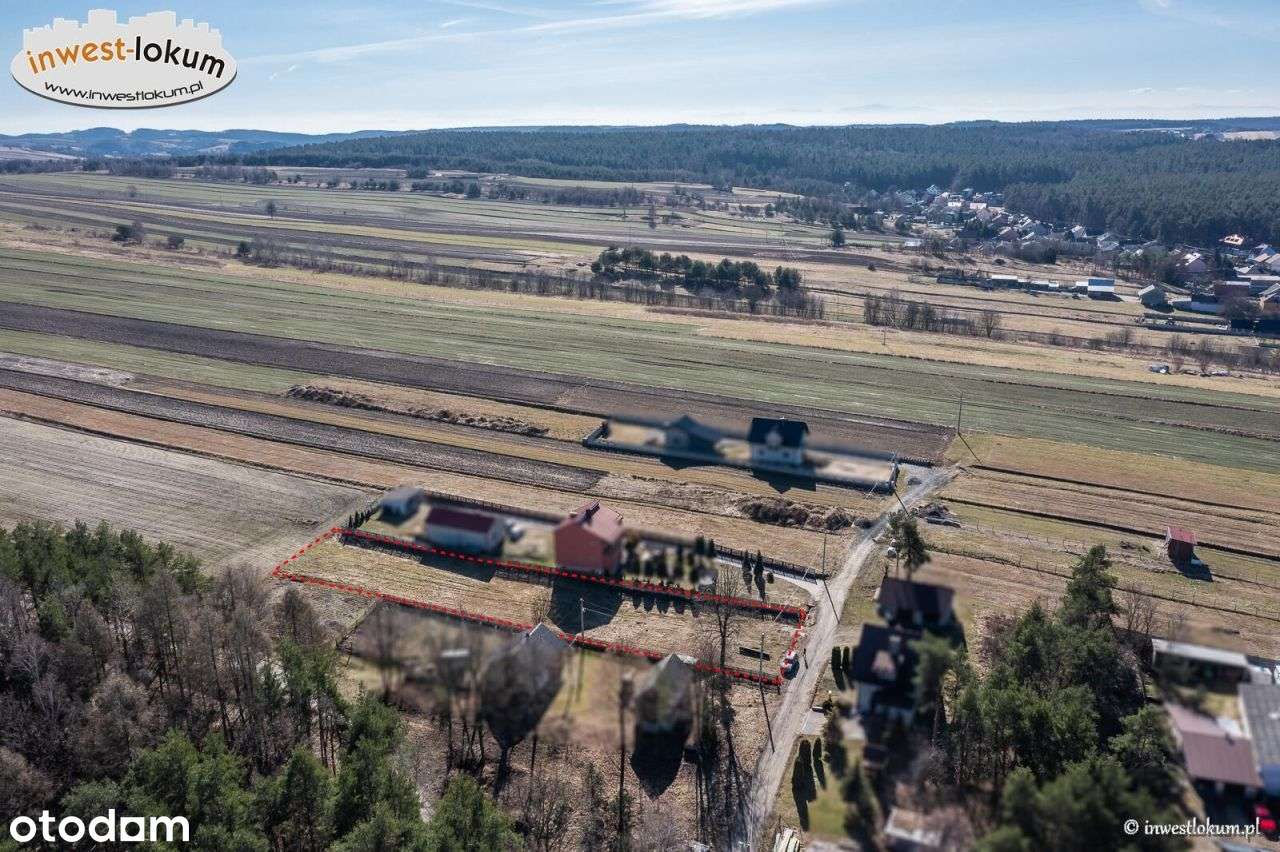 Działka, 1 580 m², Zawada-3