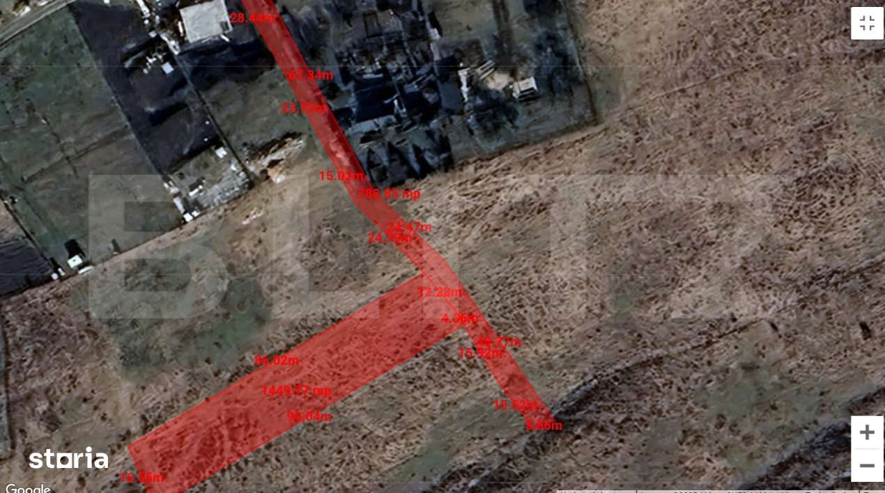 Investitie ! Teren intravilan construibil 1600 mp, panorama lac Campen - Imagine principală: 2/2