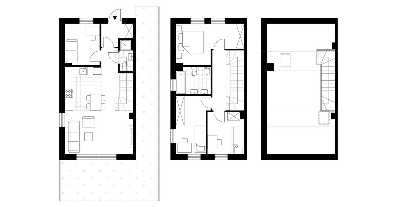 5-pokojowy dom 87m2 + ogródek Bez Prowizji - Pełny obrazek: 3/8
