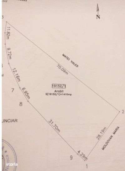 Teren de 940mp, colinar, zona Chinteni - Imagine principală: 4/4