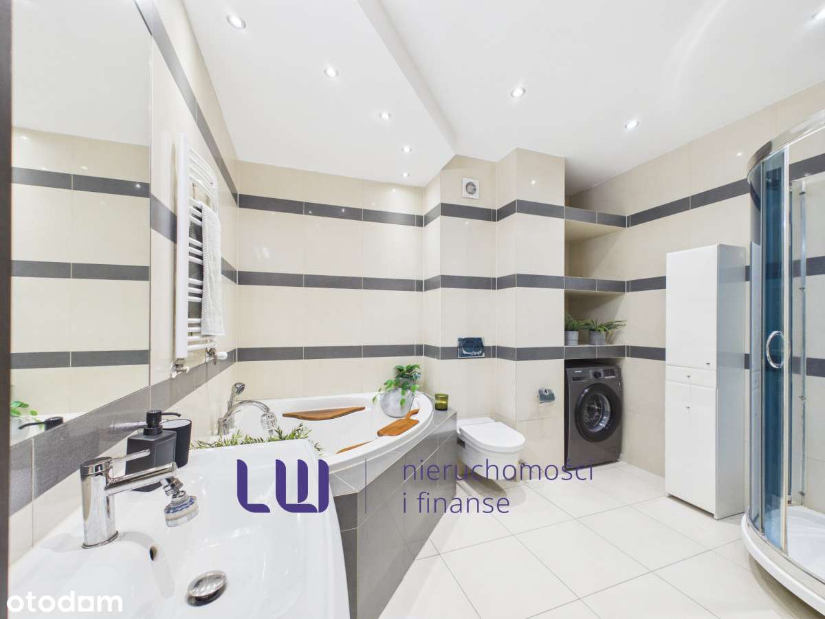 3 duże pokoje, wanna, loggia, wyjście na patio-12