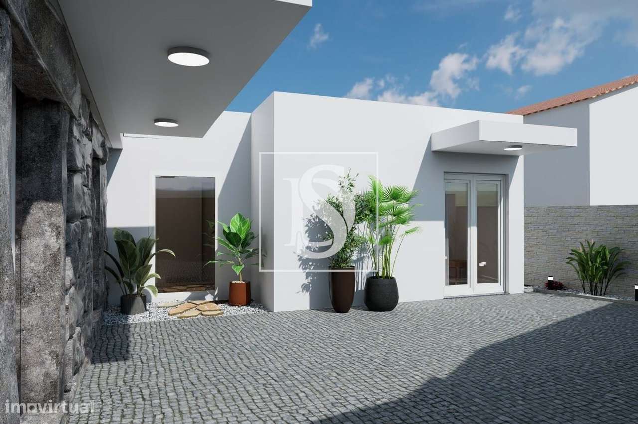 Elegância Atemporal: Moradia T3 térrea que Une o Clássico ao Moderno-9