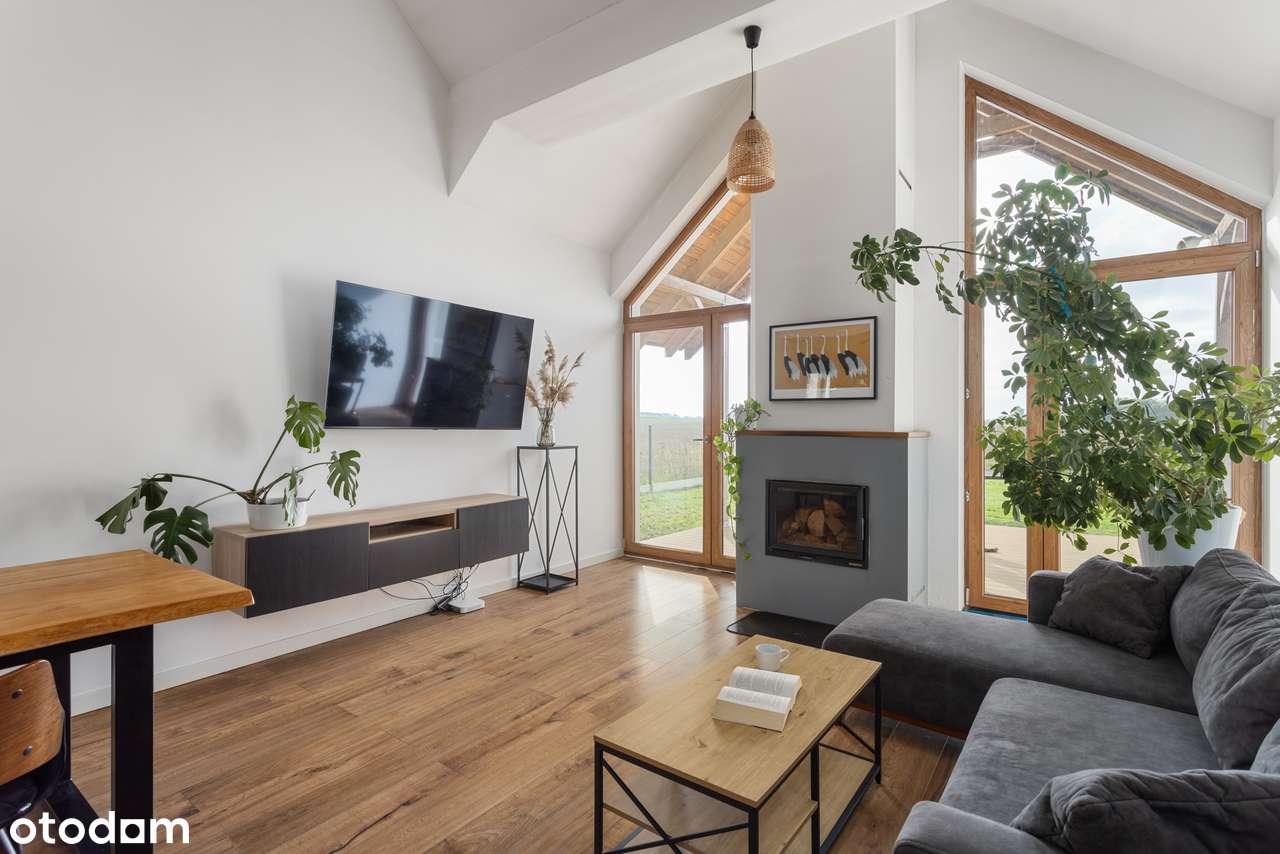 Zamieszkaj wśród zieleni, blisko miasta, nowoczesny dom z klimatem !-2