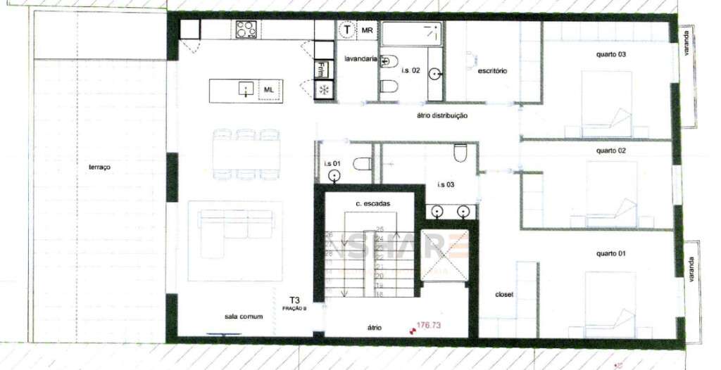 Apartamento T3 de Luxo com Garagem Individual – São Vicente, Braga-57