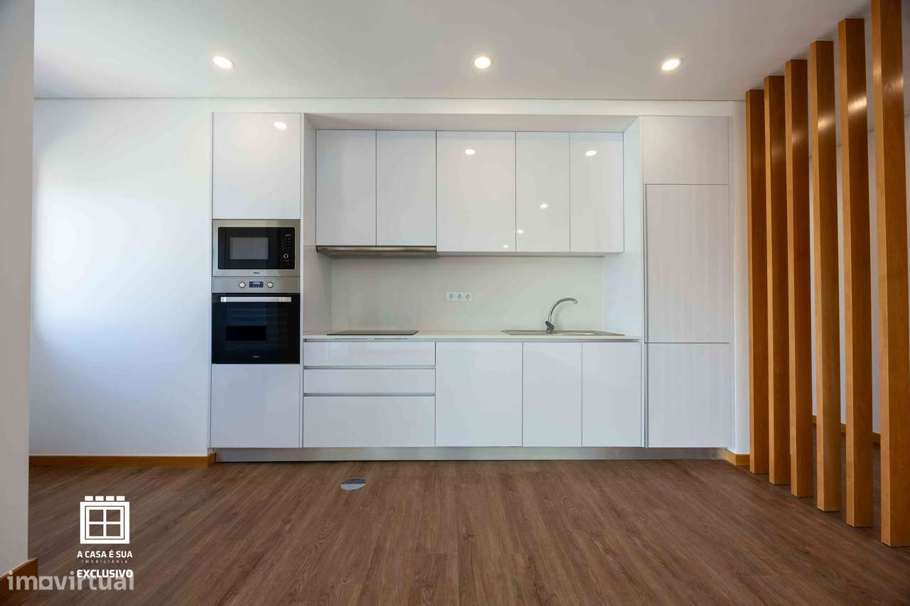 Apartamento T1 novo pronto habitar 78m2 area total-3