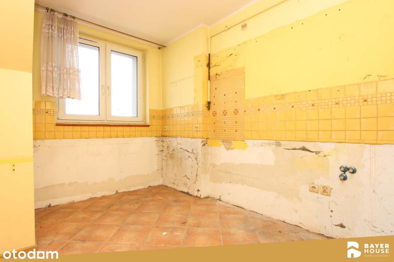 Słoneczne 38 m² | 2 pokoje | niski czynsz | mieszkanie z potencjałem |-6