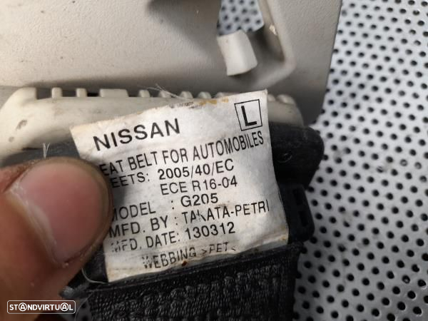 Cinto Tras Esq Nissan Qashqai / Qashqai +2 I (J10, Nj10, Jj10e) - 7