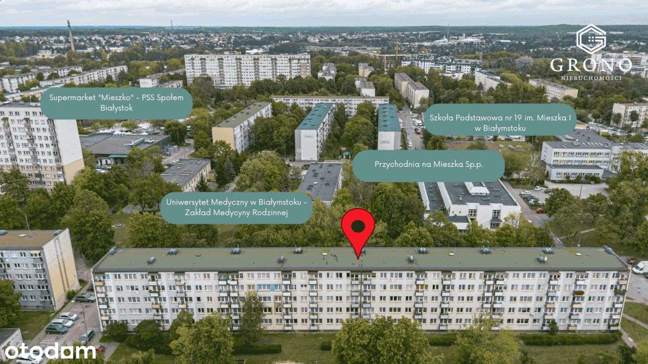 Nowoczesne 4-pokojowe mieszkanie 58 m² z balkonem.-12