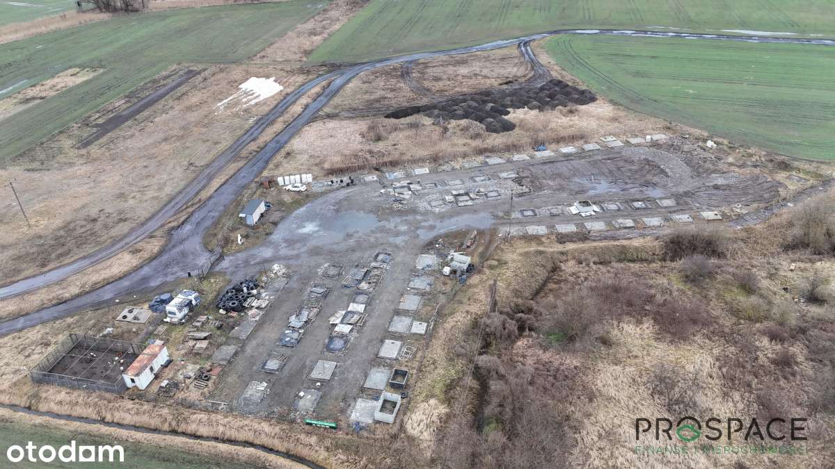 Działka usługowo - przemysłowa 57 arów- Czerwieńsk-2