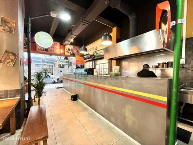 Loja Arrendada nas Avenidas Novas com Terraço - Rendimento Garantid...-6