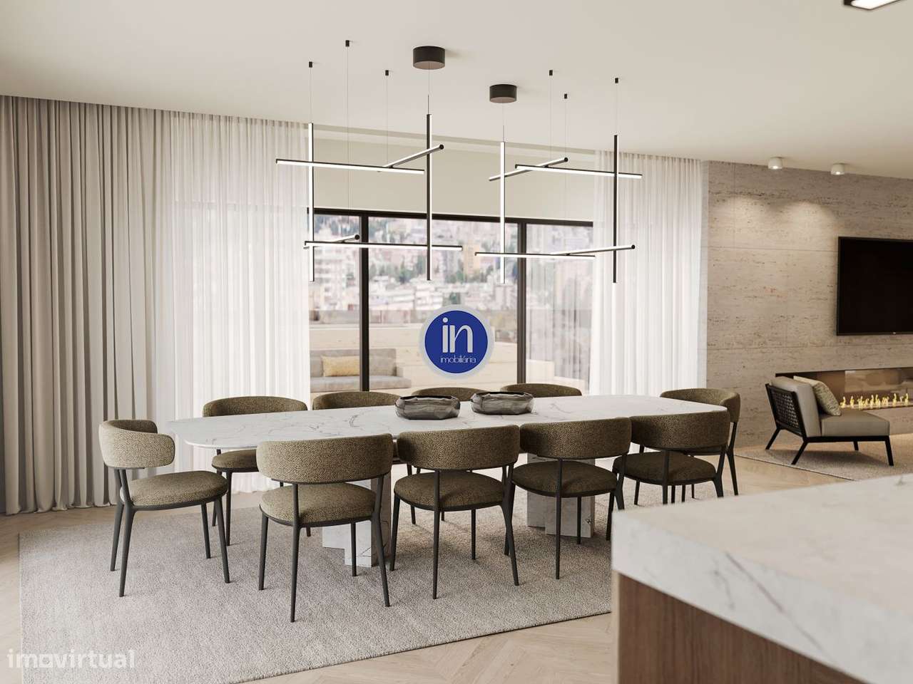 Penthouse T4 com piscina - Grande imagem: 5/17