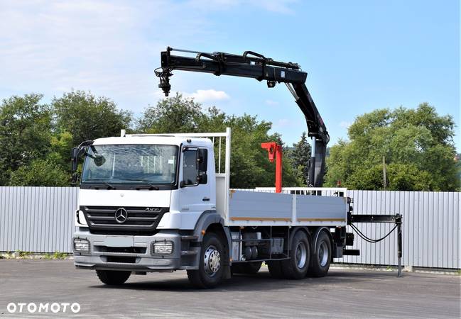 Mercedes-Benz AXOR 2633* SKRZYNIA 6,40m*HIAB122B-HI2DUO - 2