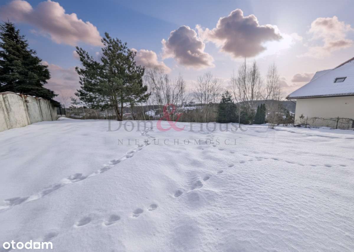 Prestiżowa działka z panoramą na Zatokę Gdańską
