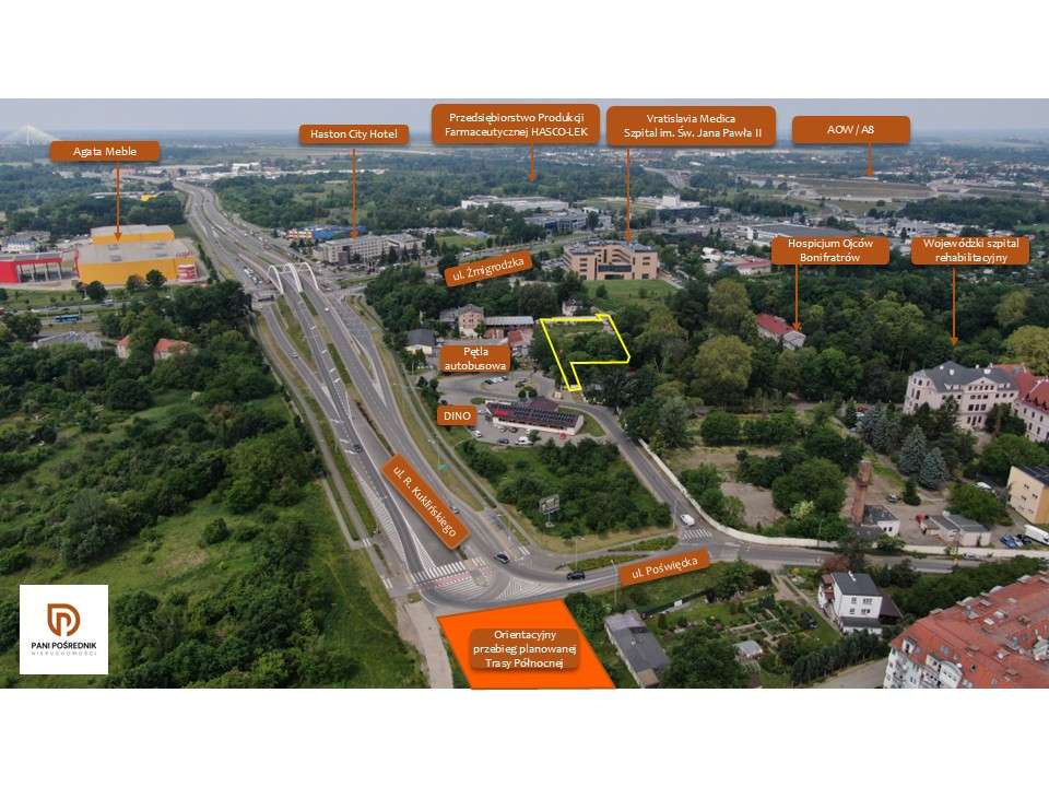 Wroclaw | blisko A8 / S5 | MPZP: biura, hotele, poradnie medyczne-1