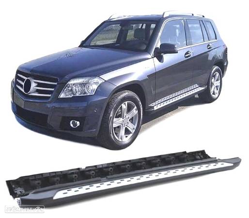 ESTRIBOS LATERAIS PARA MERCEDES GLK X204 08+ - 4