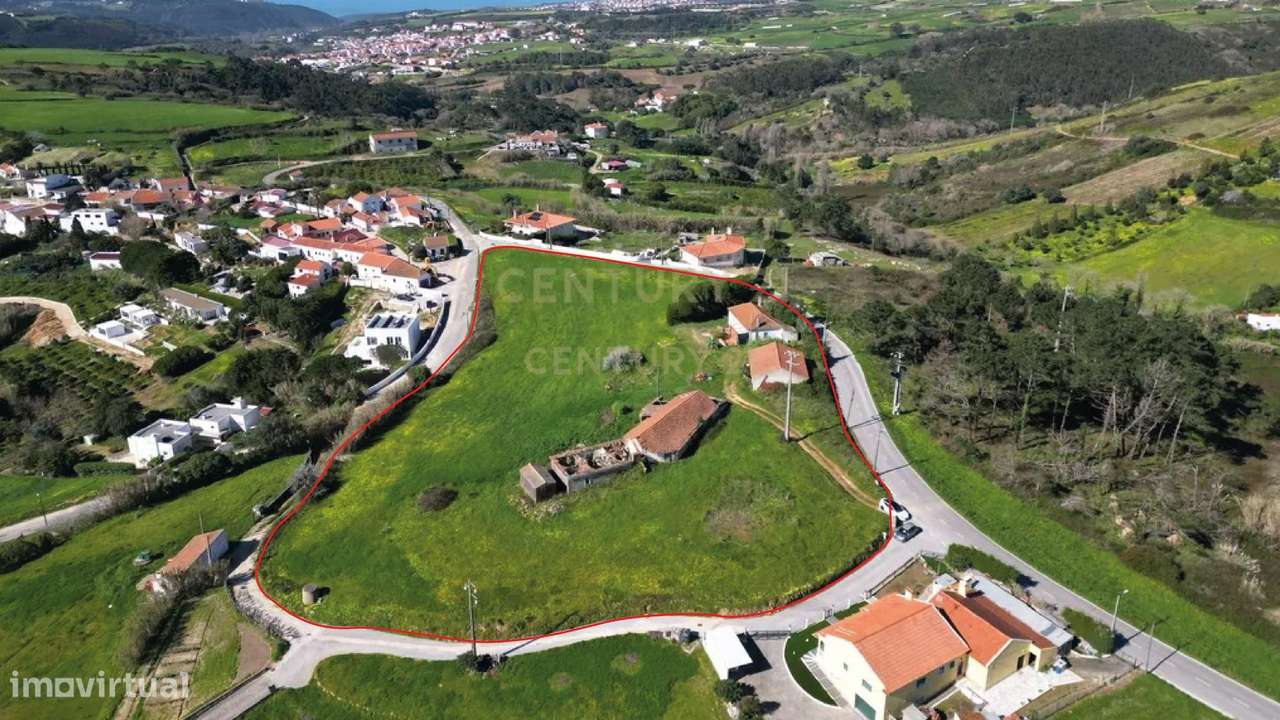Terreno Exclusivo - Vista de oceano e campo a poucos Km da Ericeira-1