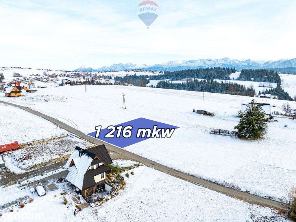 Widokowa działka budowlana w Czerwiennem 2km Ząb - Pełny obrazek: 4/20