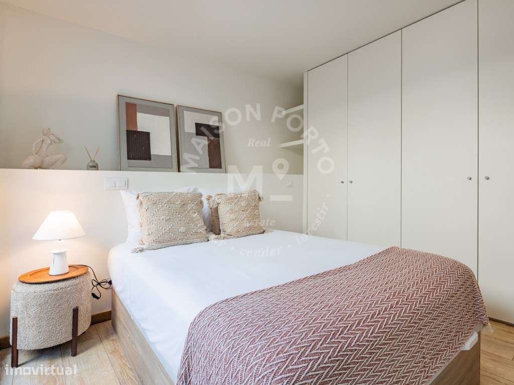 Apartamento T1 com Pátio Totalmente Equipado e Mobilado no Bonfim, ... - Grande imagem: 4/30