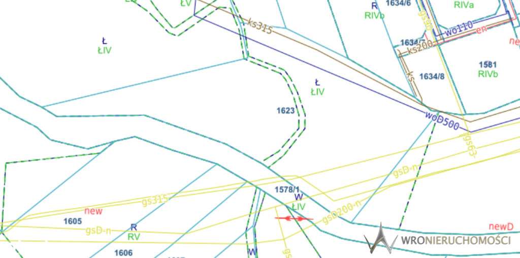 Działka inwestycyjna | 9232 m² | Kędzierzyn-Koźle - Pełny obrazek: 3/3