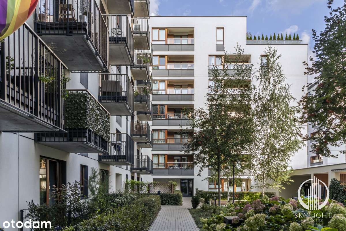 Eskluzywne dwa pokoje z 60 m2 ogrodem-15