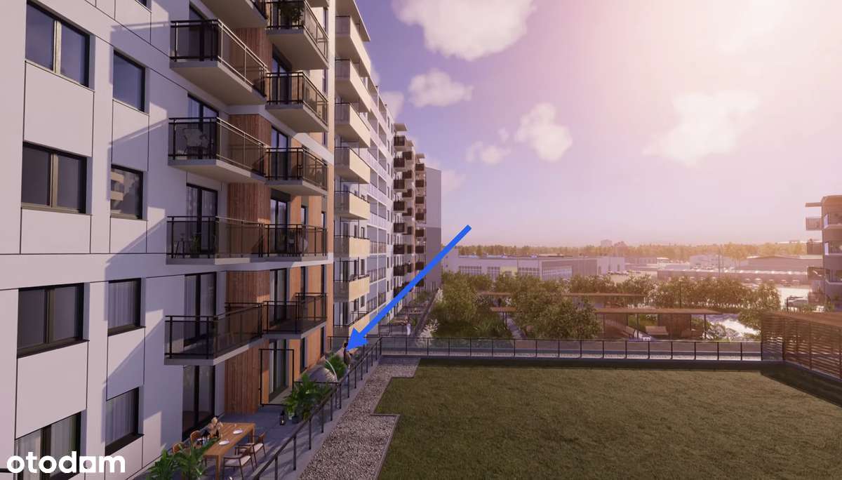 Wyjątkowe 2 pokoje z tarasem, taniej niż u dewelopera, płatność 20/80 - Pełny obrazek: 3/15