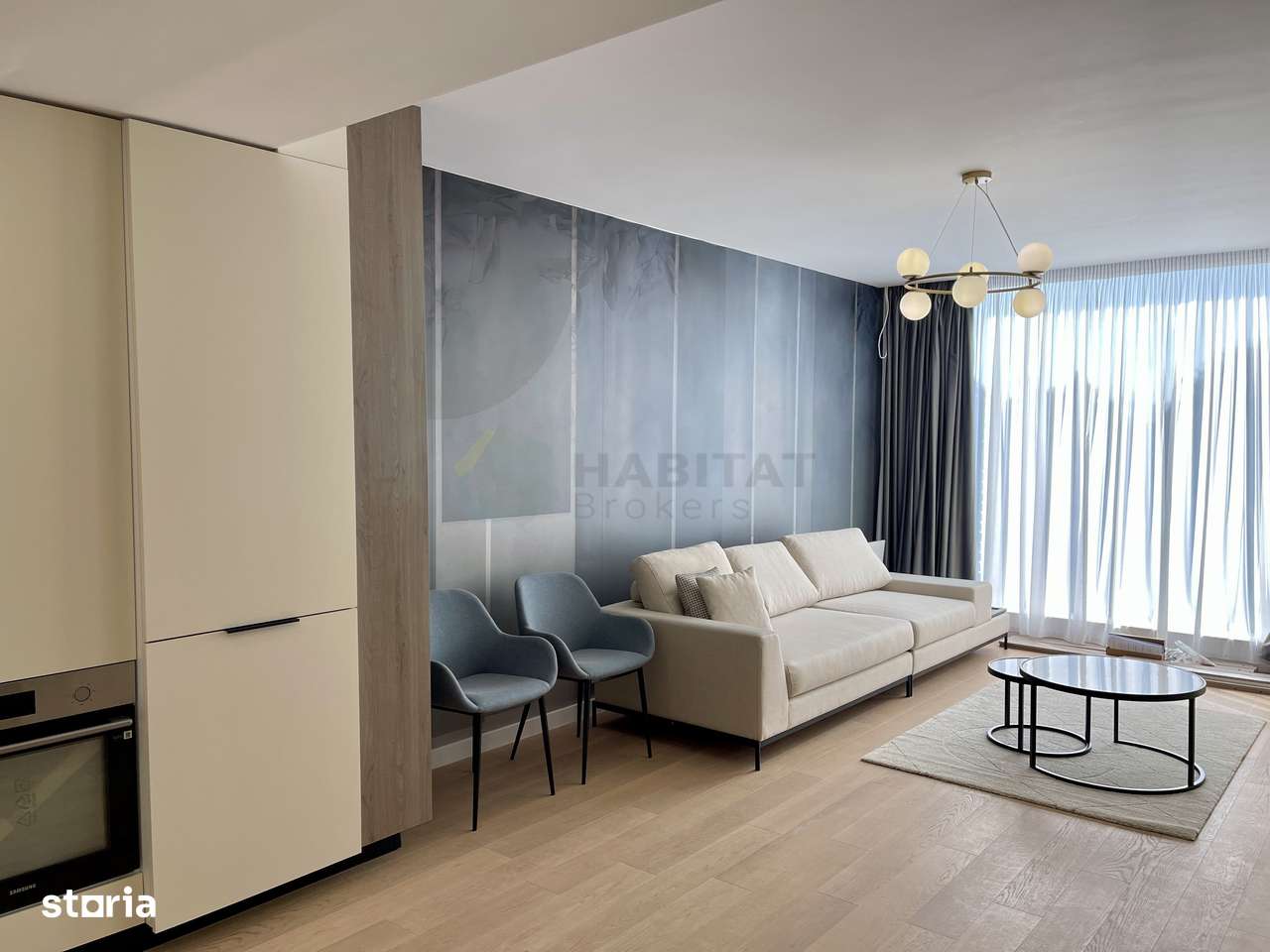 Herastrau Apartments Parc | Apartament 2 camere mobilat - Imagine principală: 2/17
