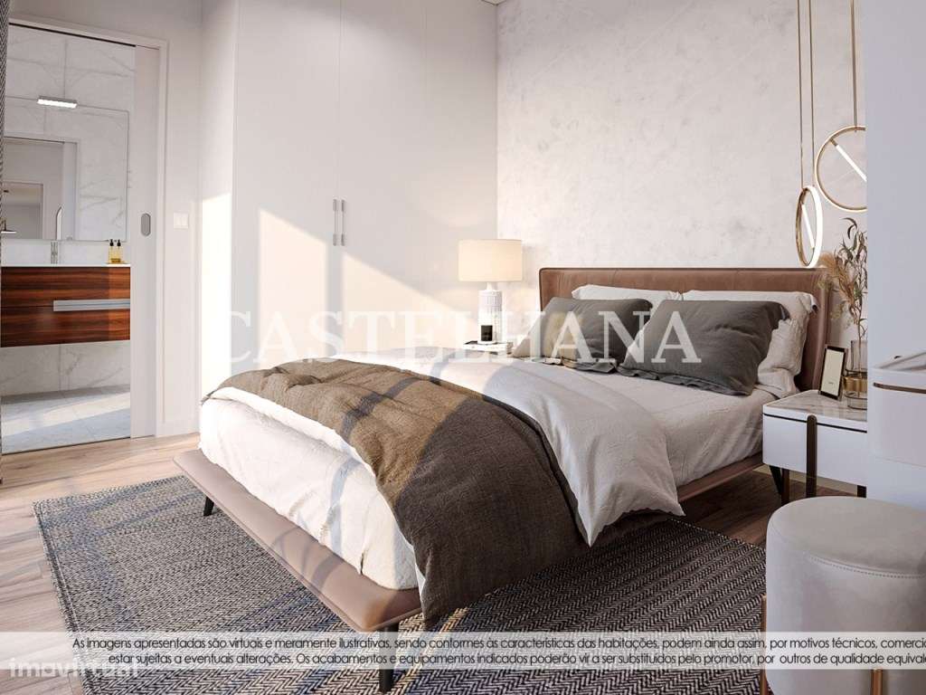 Apartamento T2+1 com terraço na Maia - Grande imagem: 4/10