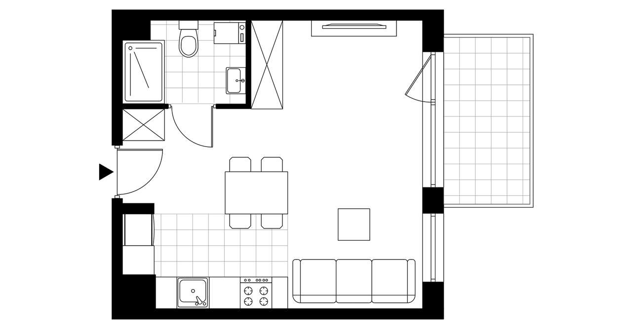 Funkcjonalne i słoneczne mieszkania - Pełny obrazek: 4/9