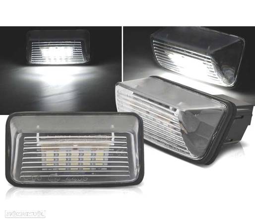 LUZES MATRÍCULA PARA PEUGEOT 206 306 307 PARTNER CITROEN C3 C5 XARA BERLINGO SAXO LED - 1