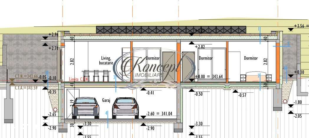 Casa individuala semifinisata zona Aerodromului - Imagine principală: 3/6