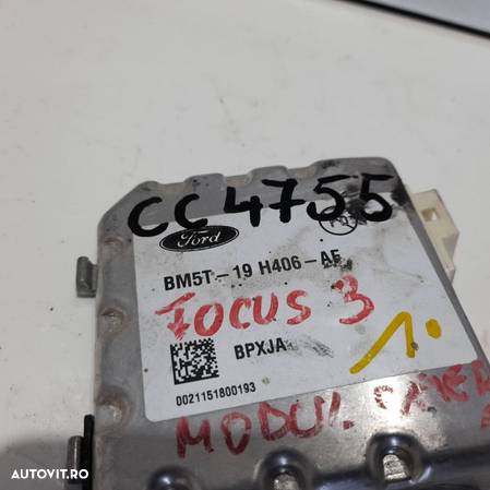 Modul Camera Marsarier Ford Focus III 1.5TDCI 2011-2014 | BM5T-19H406-AF | Clinique Car - 3