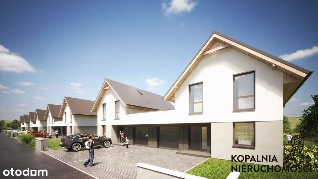 Bliźniak na działce 500 m2 - stan deweloperski - Pełny obrazek: 4/14