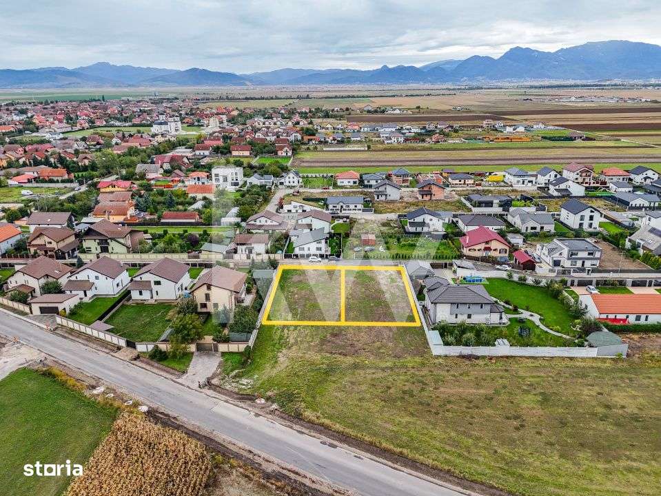 Teren de vanzare, 825 mp, Harman, zona centrala, intravilan, Comision-5