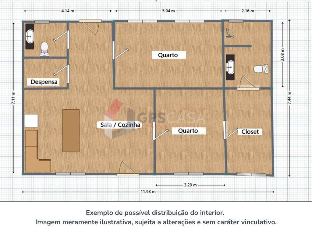 Moradia T2 em Santa Cruz com 3 artigos - Oportunidade de investimento!-7