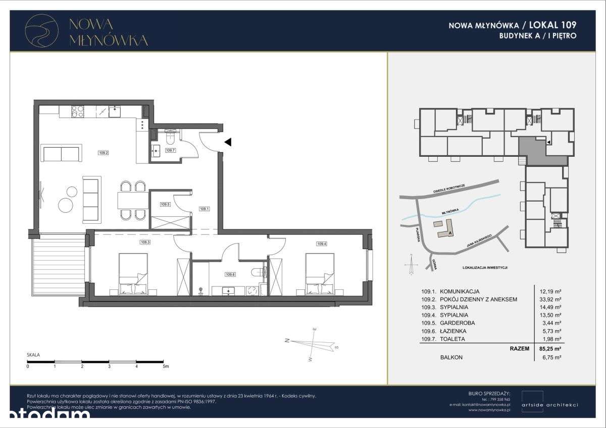 Mieszkanie idealne dla rodziny | 3 pokoje - Pełny obrazek: 5/5