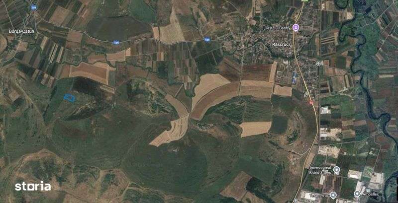 Teren extravilan, zona ind. Rascruci, Bontida, 10.600 mp, 5 EUR/mp - Imagine principală: 5/8