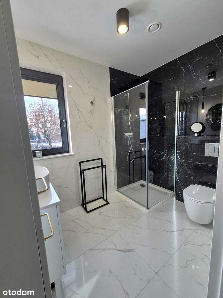 Nowoczesny bliźniak w otulinie Mazowieckiego Parku-13