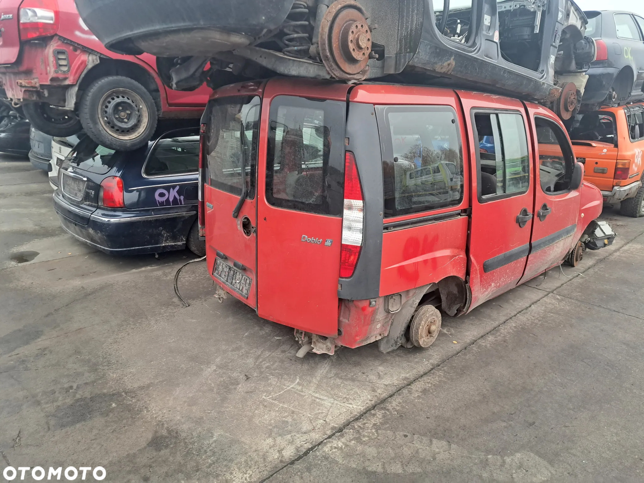 FIAT DOBLO I 00-04 1.9 D ZWROTNICA PRAWA LEWA PRZÓD - 2